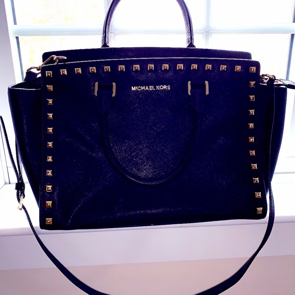 Selma Chocolate Brown  Leather Tote